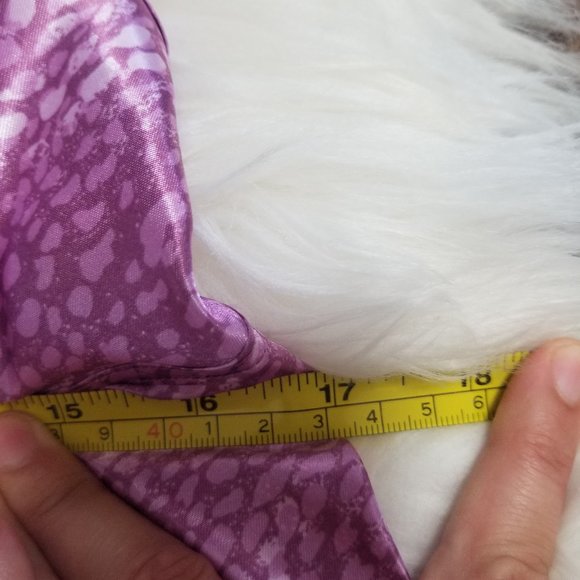 La Vie en Rose 🆕️ Purple Babydoll Satin Chemise XL - Picture 5 of 15